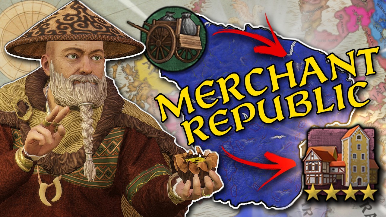 I Founded the RICHEST VIKING MERCHANT REPUBLIC in CK3!