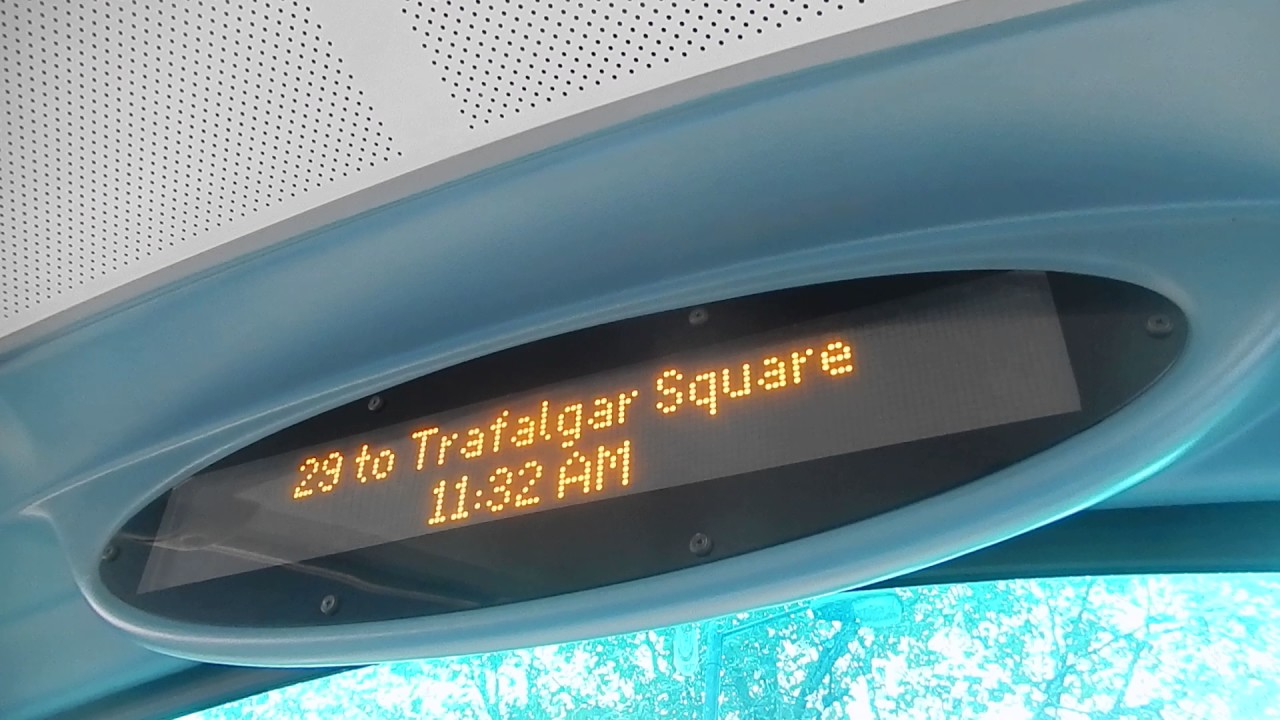 29 to Trafalgar Square ibus announcement