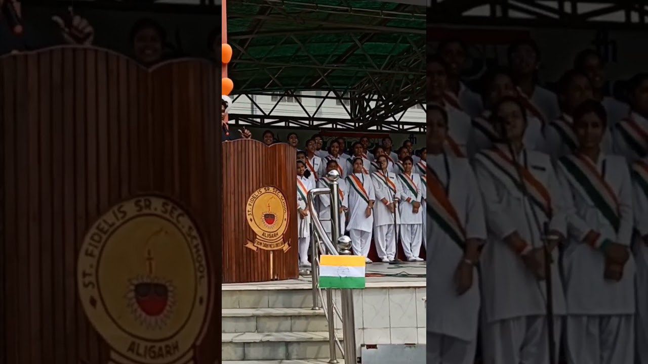 Fidelian Clapping by Sr. Wing students  - Independence Day 2022🌸