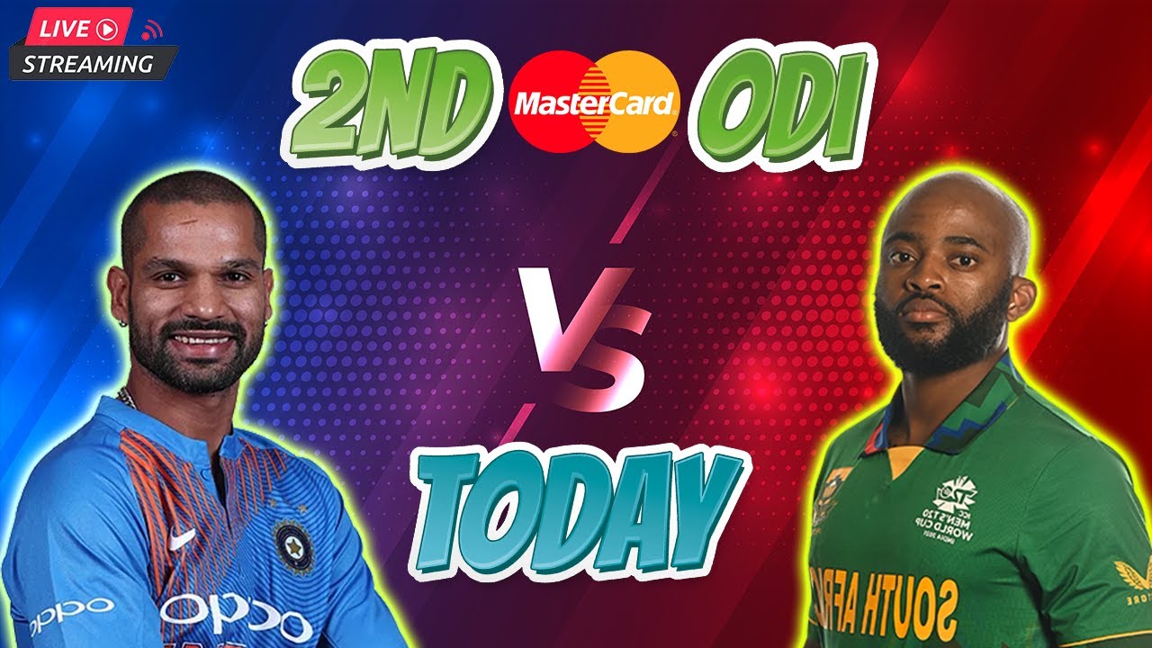 India vs South Africa | 2nd ODI match | Cricket 22 PC | Ind vs SA Live Match Today | DREAM 11 TEAM