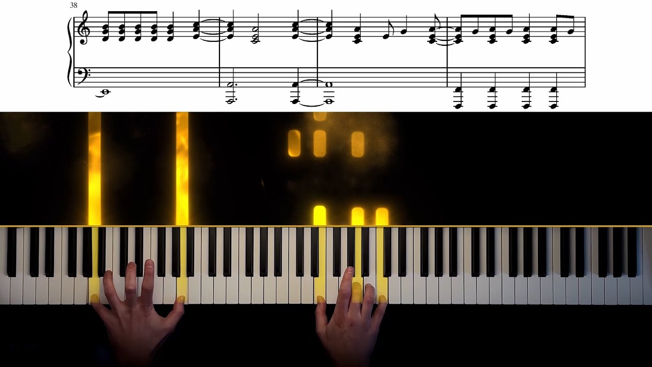 Leave the Door Open - Bruno Mars & Anderson .Paak (Silk Sonic) | Piano Cover + Sheet Music