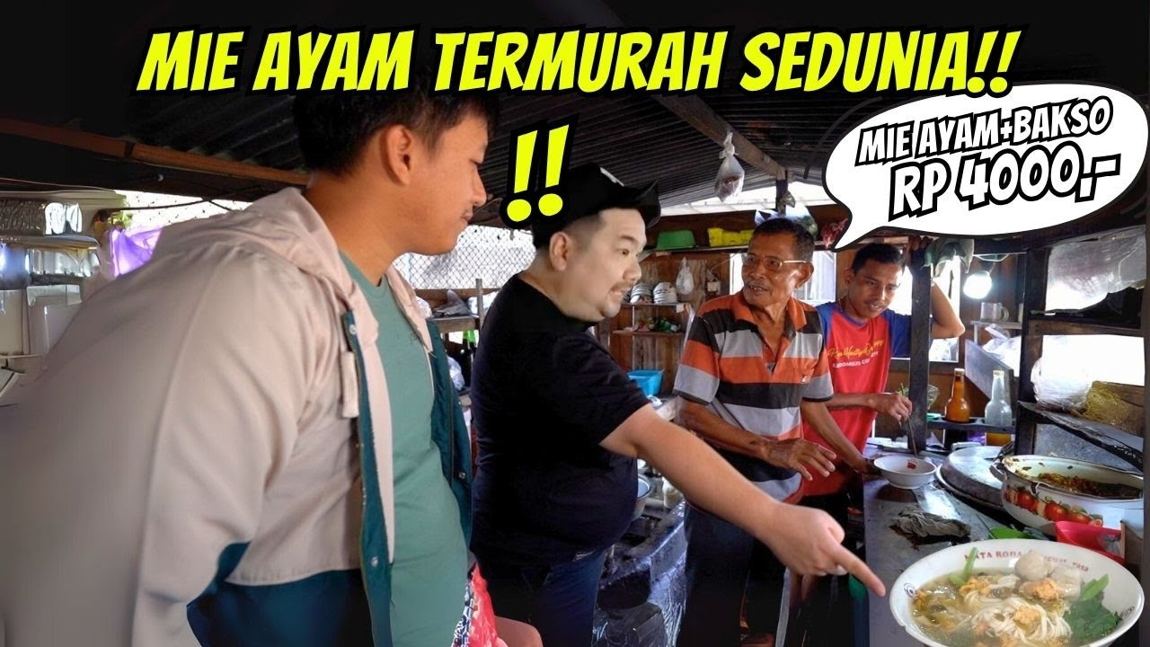 JUAL MIE AYAM BAKSO CUMA 4 RIBU TAPI BISA BELI TANAH BUAT 6 ANAKNYA!!
