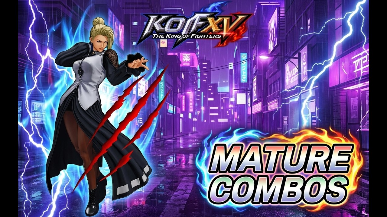 KOF XV Mature Combos | Patch 2.50