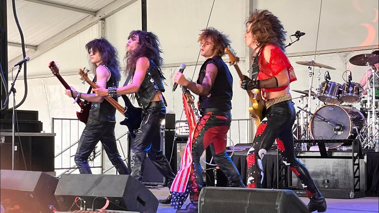 Take Me To The Top (Motley Crue) Cover live at Rocklahoma 21st century Glam Band