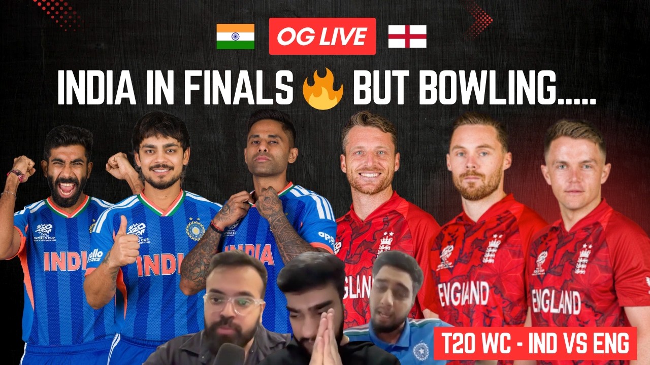 INDIA vs ENGLAND T20 WC 2026 SEMI FINAL Live: India Batting First #indvseng #t20worldcup