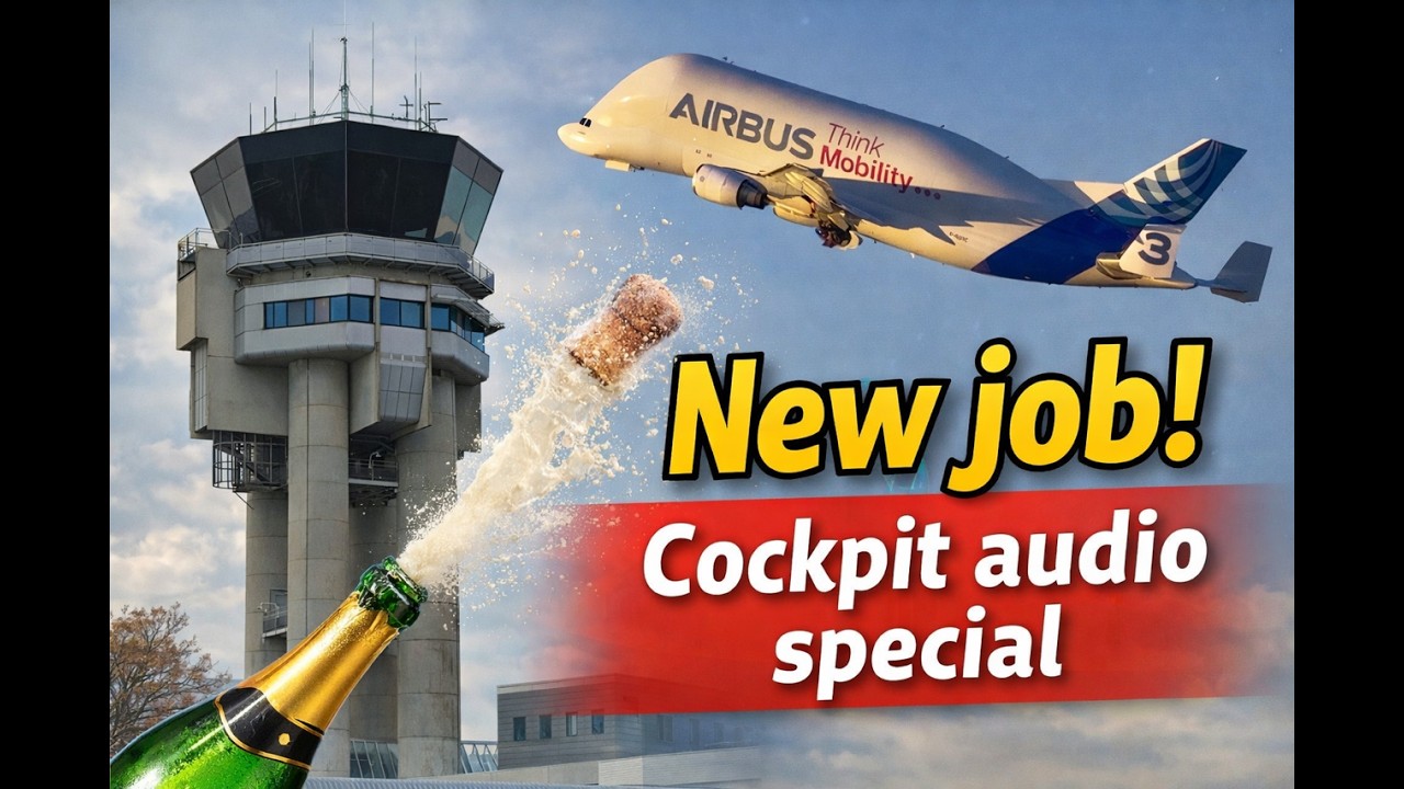 New job! Special cockpit audio episode + quiz
