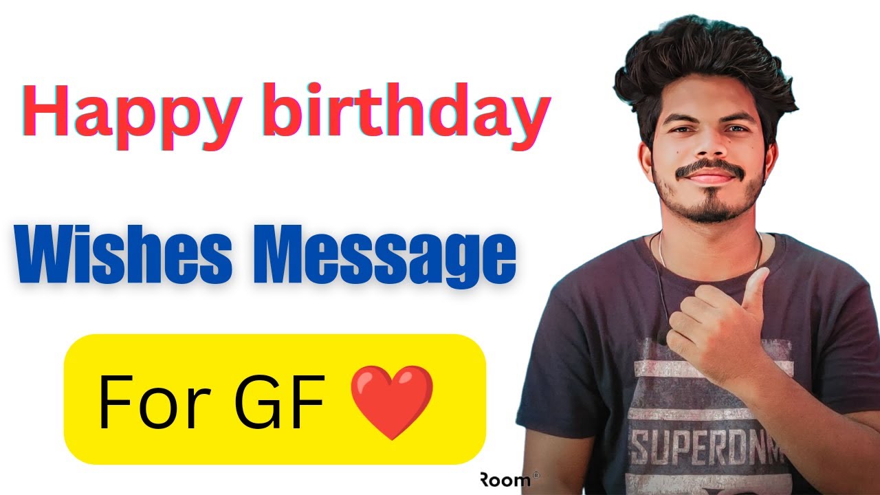 Happy Birthday wishes message for GF ❤️ ll GF ko birthday wish kaise kare ll Happy birthday