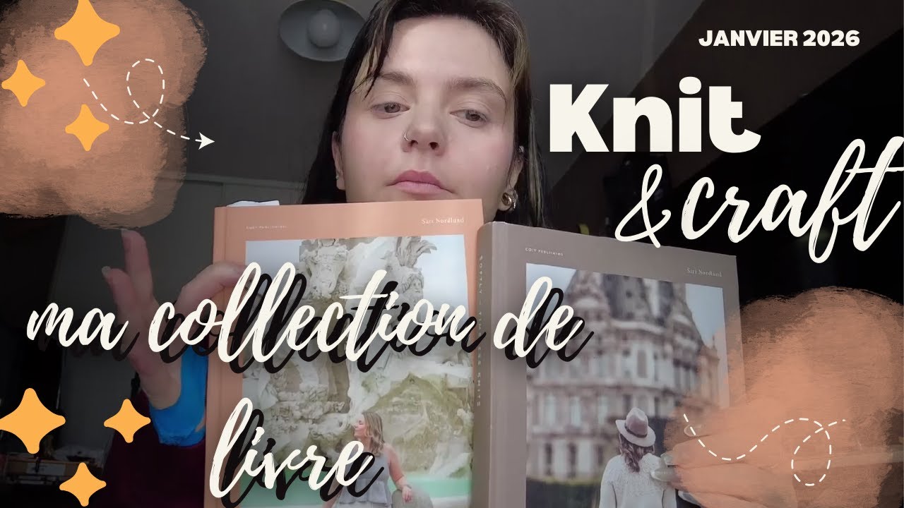 ✨​MES LIVRES DE TRICOT & CROCHET ​📚​✨​