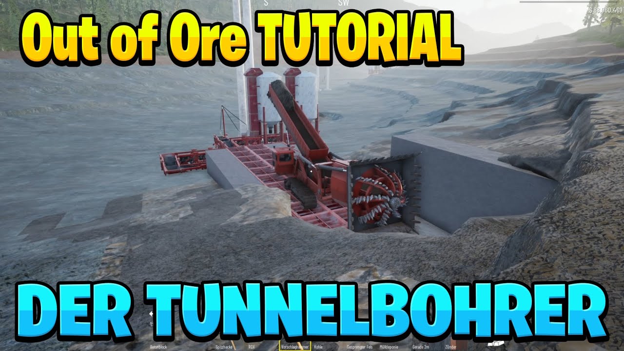 Tunnelbohrer Guide 🔧 | So nutzt du ihn richtig! | [TUTORIAL] [DEUTSCH] [OUT OF ORE]