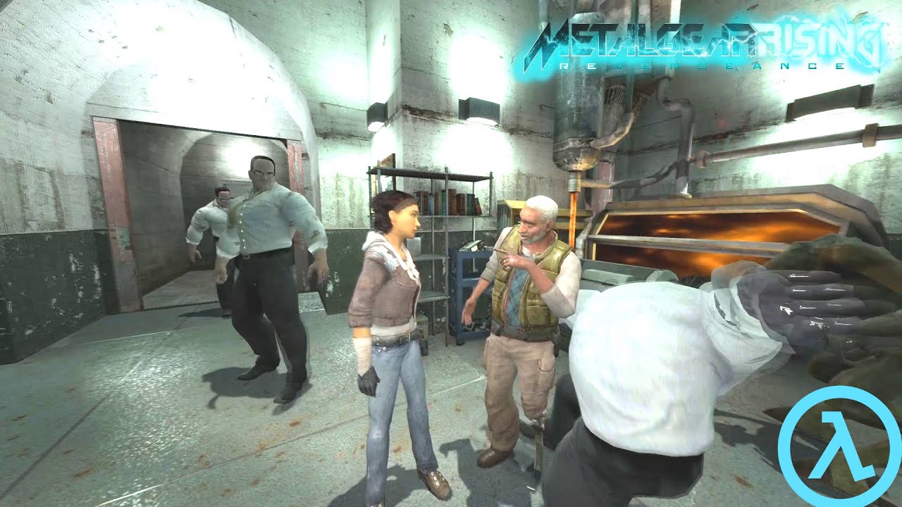 Half-life 2 With Occasionally Spawning Senator Armstrong