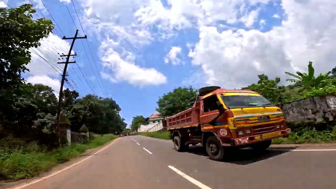 [ 4K - UHD ] 🔥 Scenic Drive Through #Piravom - #Ernakulam Route #Kerala #India | 60 FPS