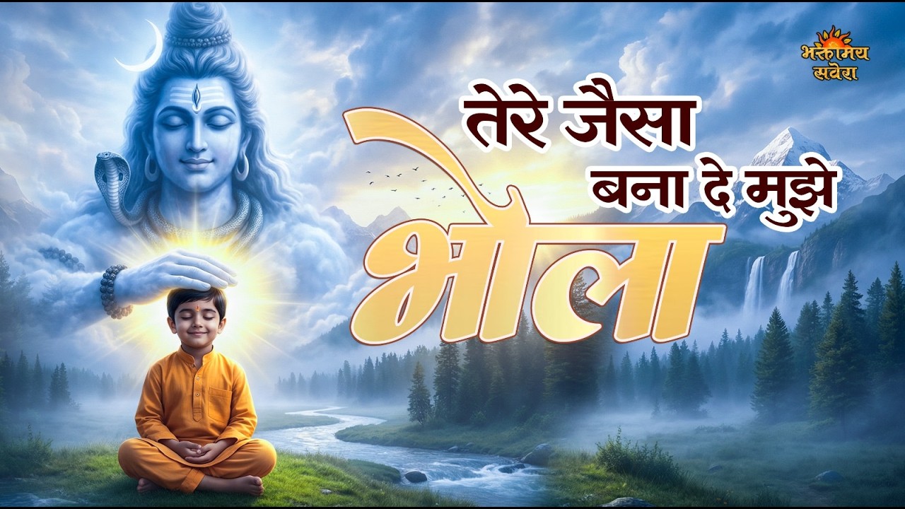 शिव जैसा भोला बनने की शक्ति पाएं! | Tere Jaisa Bana De Bhola Shiv Bhajan