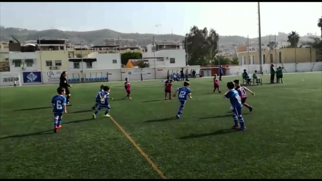 Fútbol Adrian Sanchez 6 años jugadas y goles, conejito de malaga,