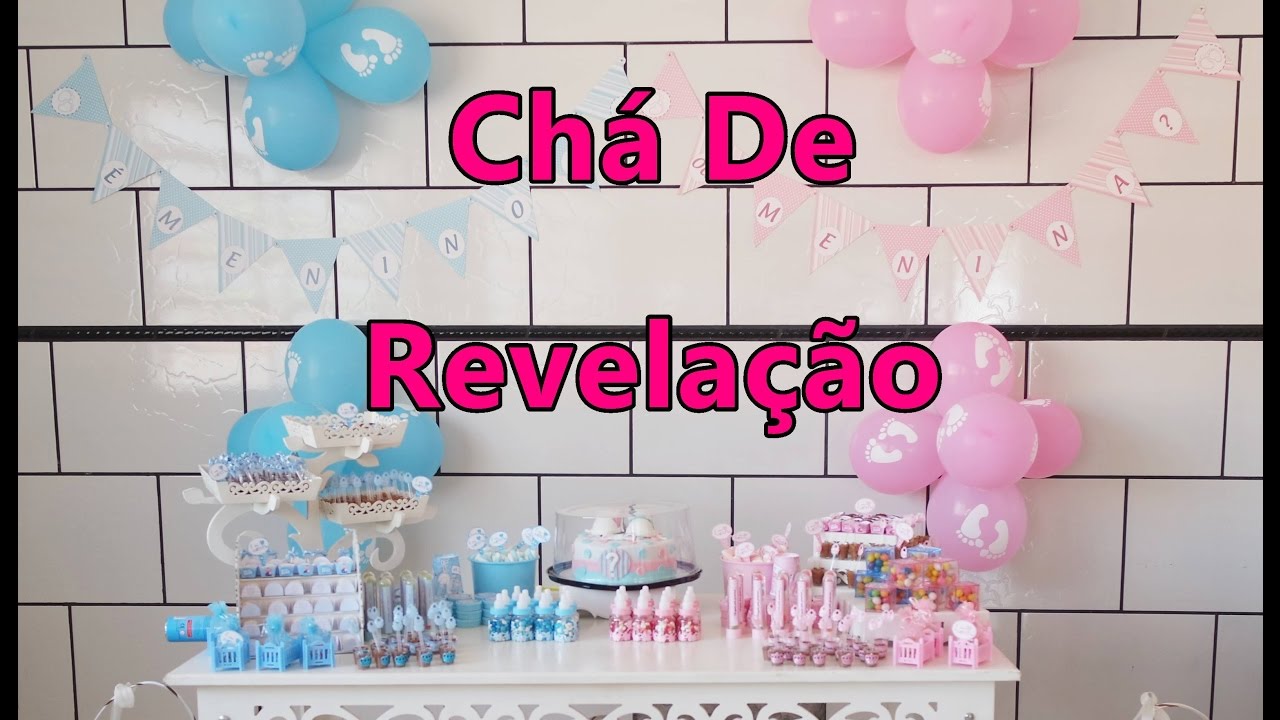 Preparativos para o Chá De Revelação !!!