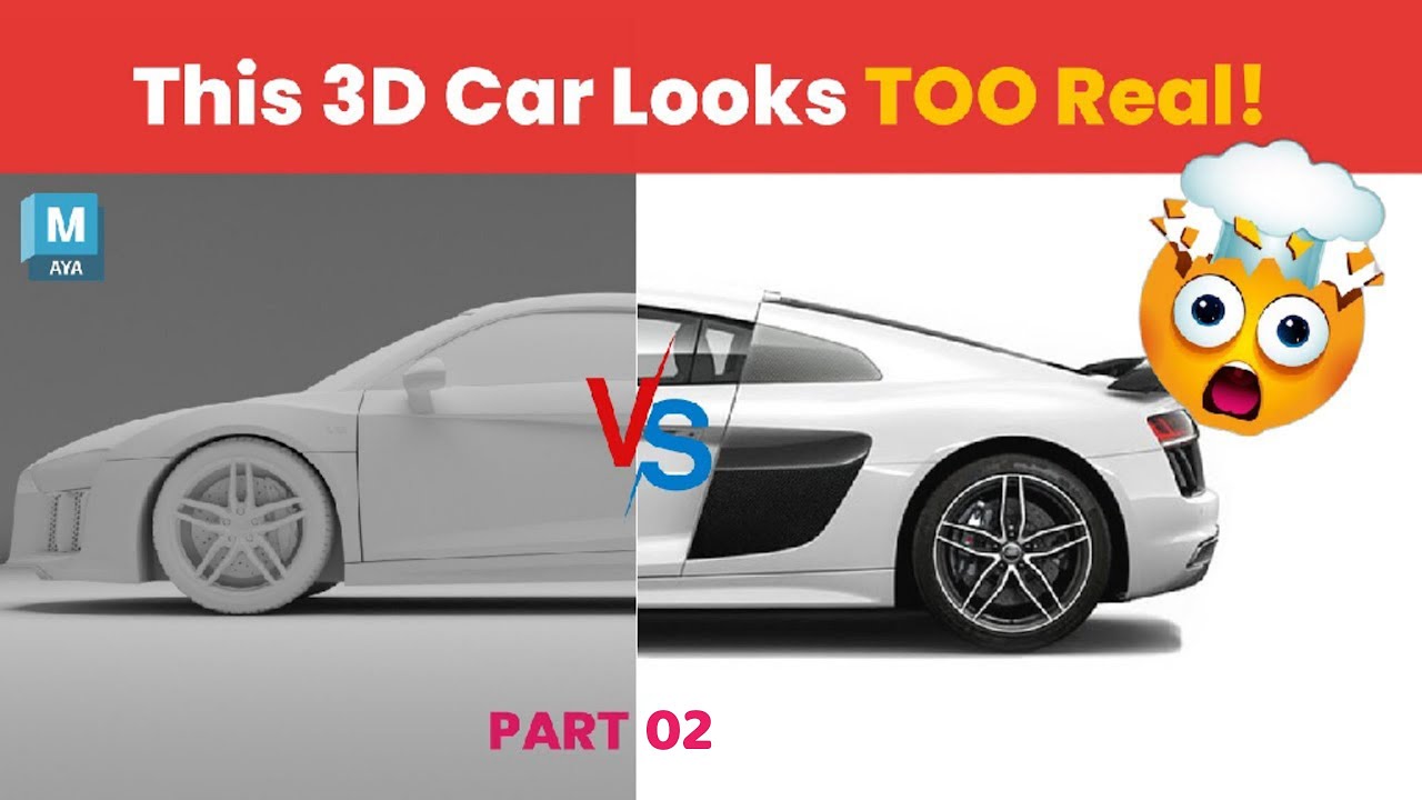 Realistic Car Modeling in Maya 2024 | SamJuniors