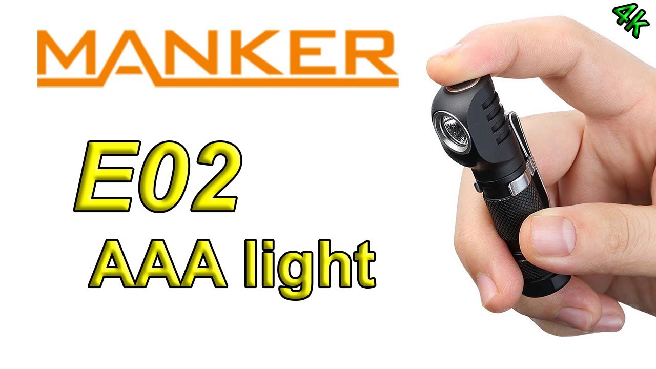 Manker E02 AAA light
