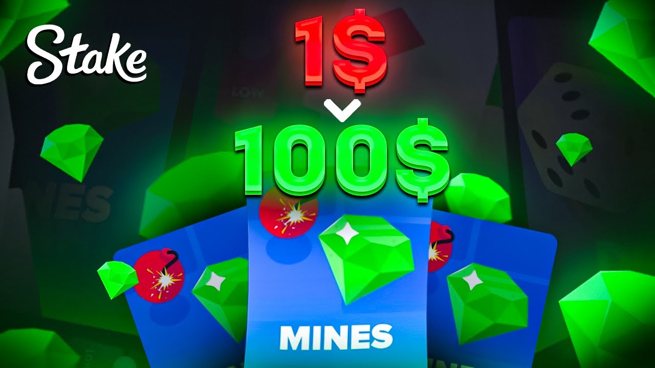 💎 1$ to 100$ CHALLENGE ON MINES! STAKE ORIGINALS
