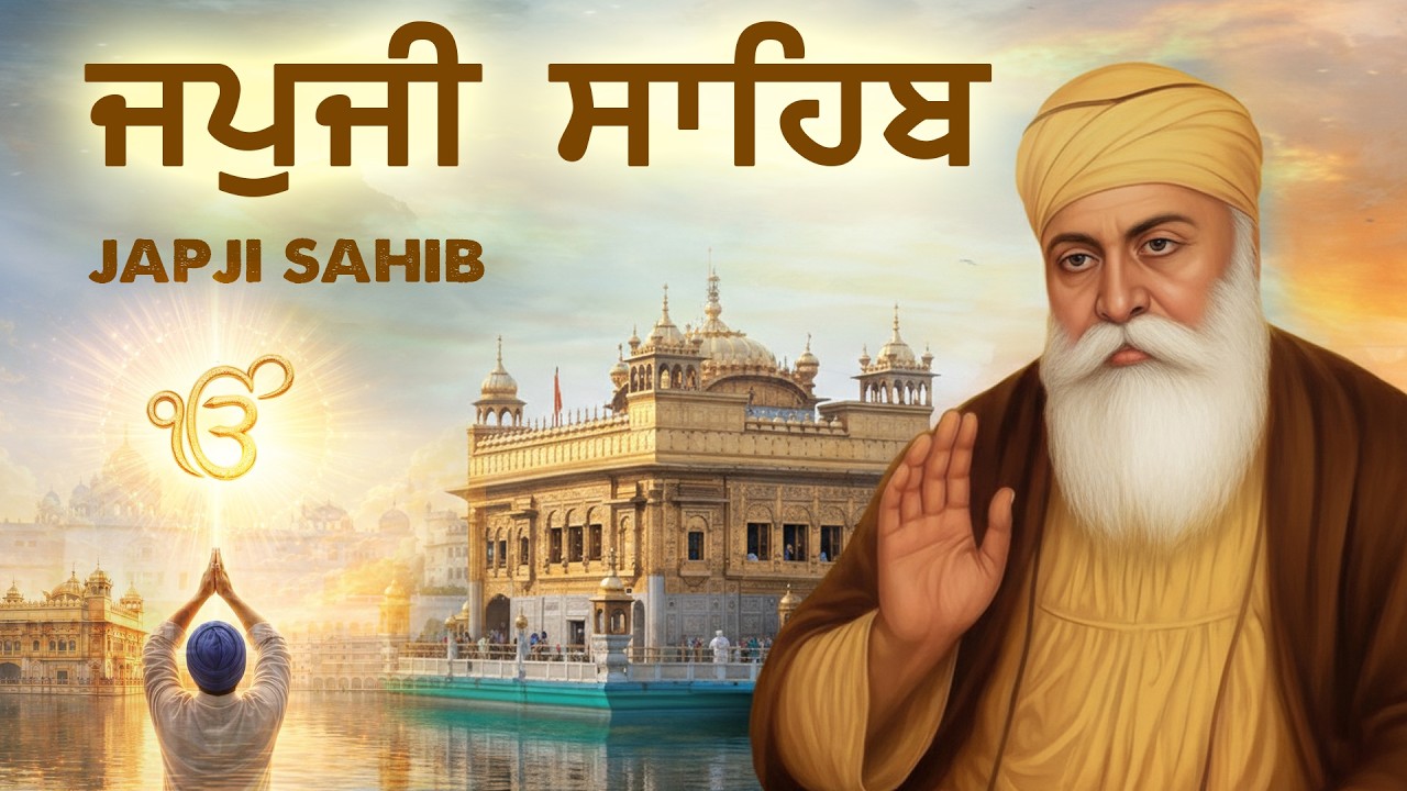 Morning Prayer (ਜਪੁਜੀ ਸਾਹਿਬ )Japji Sahib - ਬਹੁਤ ਹੀ ਮੀਠੀ ਆਵਾਜ਼ ਵਿਚ -Lyrical Video 2026 #nitnem_path