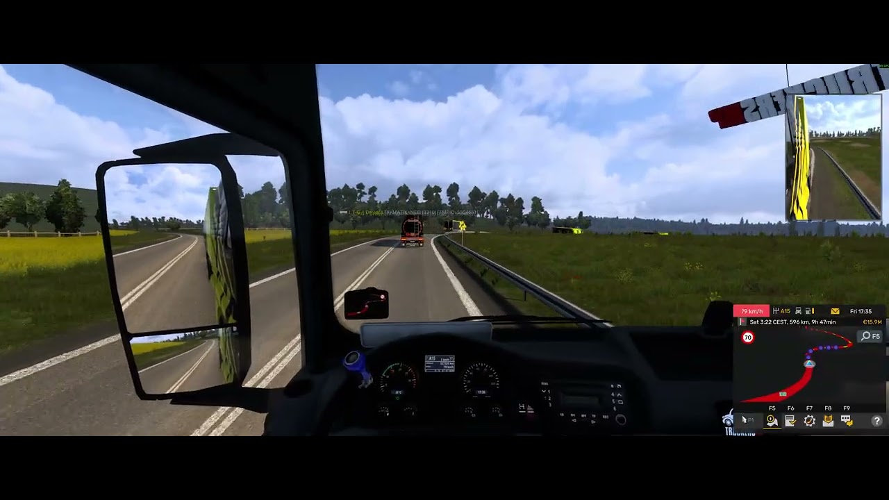 Euro Truck Simulator 2 TMP L.T-G | Internal - Szczecin-Linz Shuttle