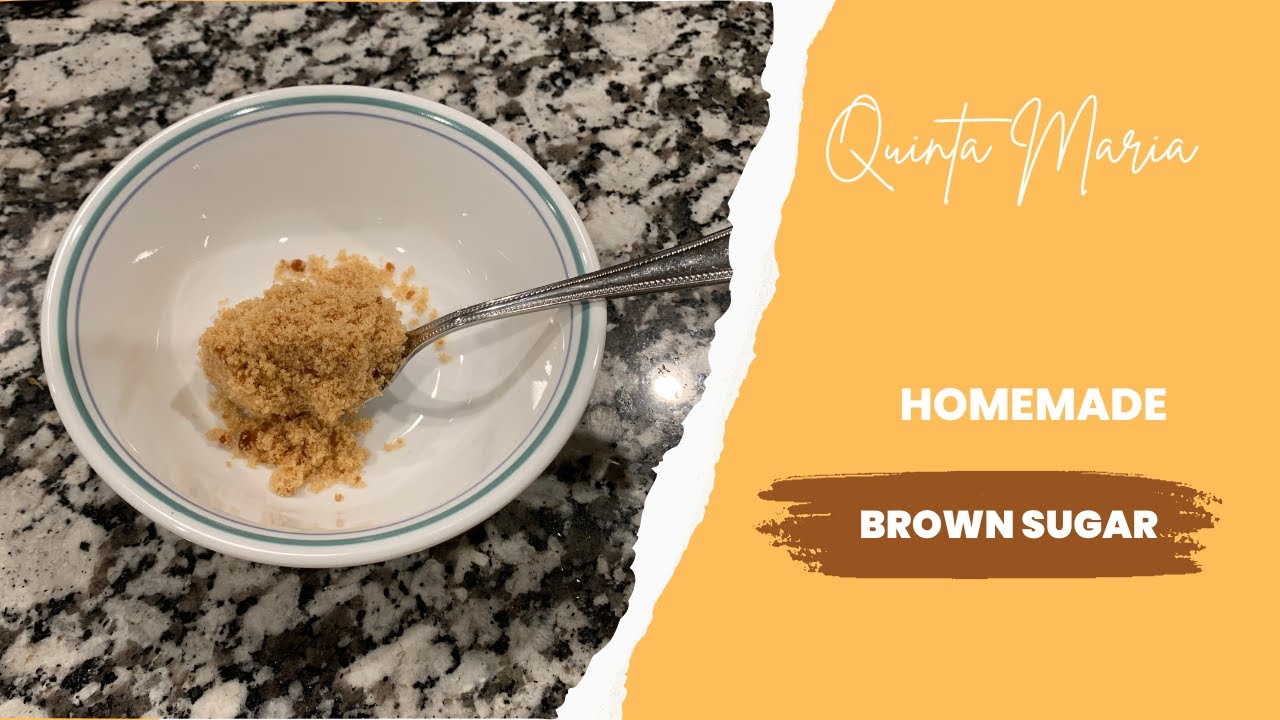 Homemade Brown Sugar | Quinta Maria