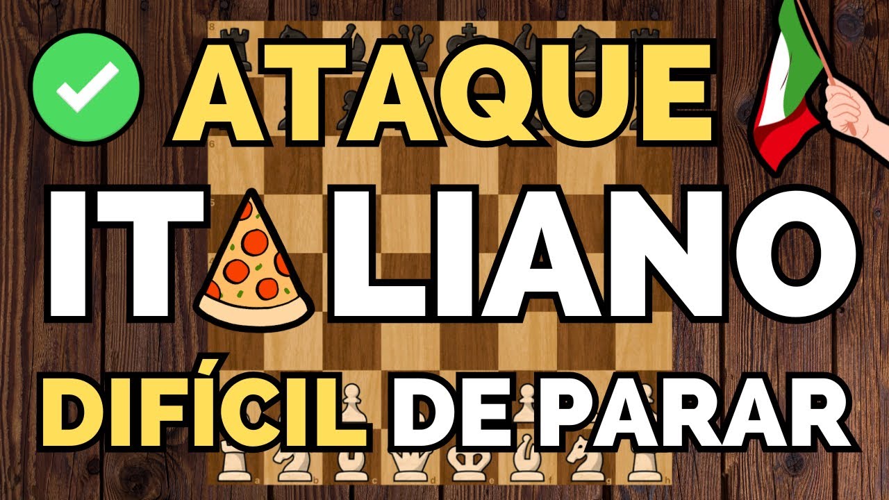 Con este ATAQUE GANARÁS muchas PARTIDAS😱♟️🇮🇹 (Muy Efectivo)