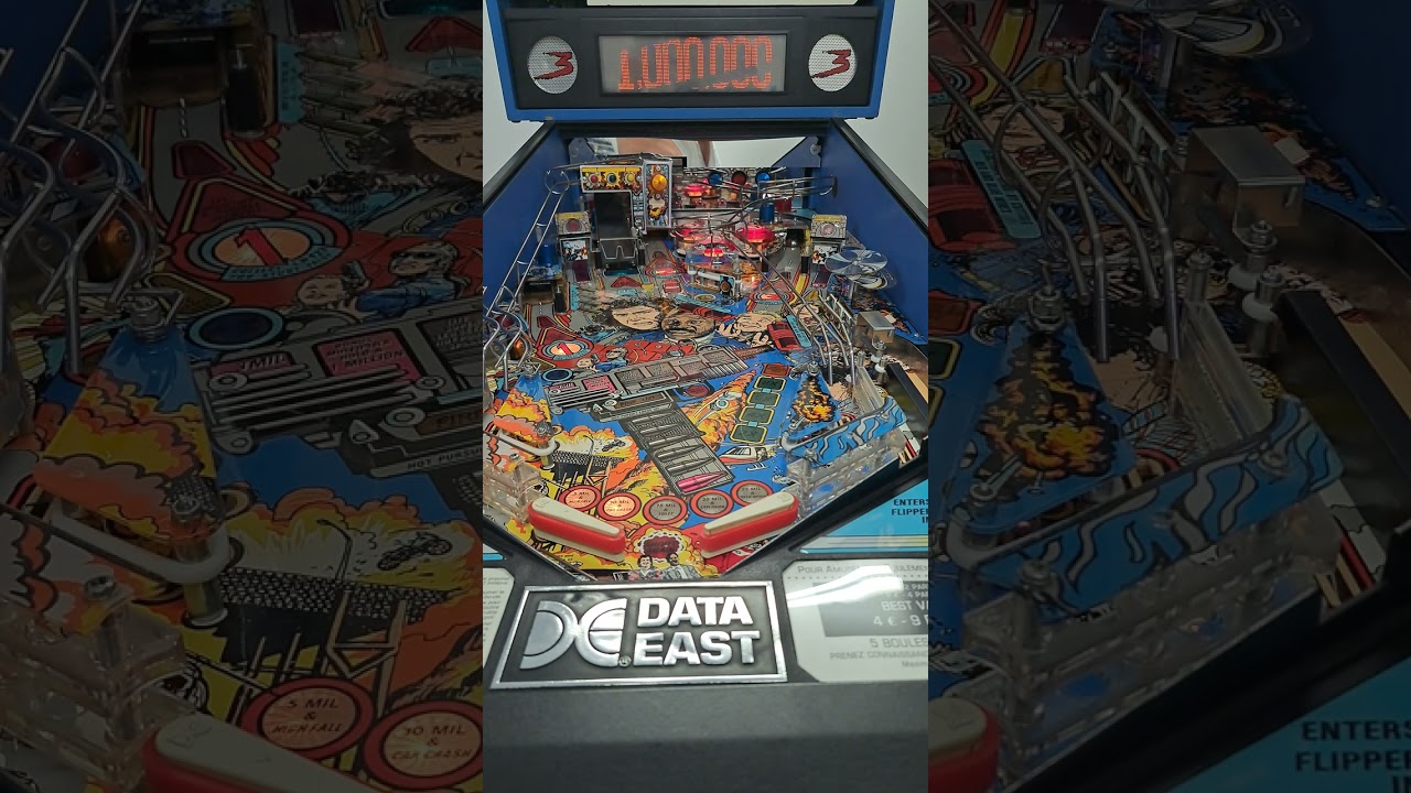 A l'aide ! Flipper - DATA EAST "Lethal Weapon 3" (1992)
