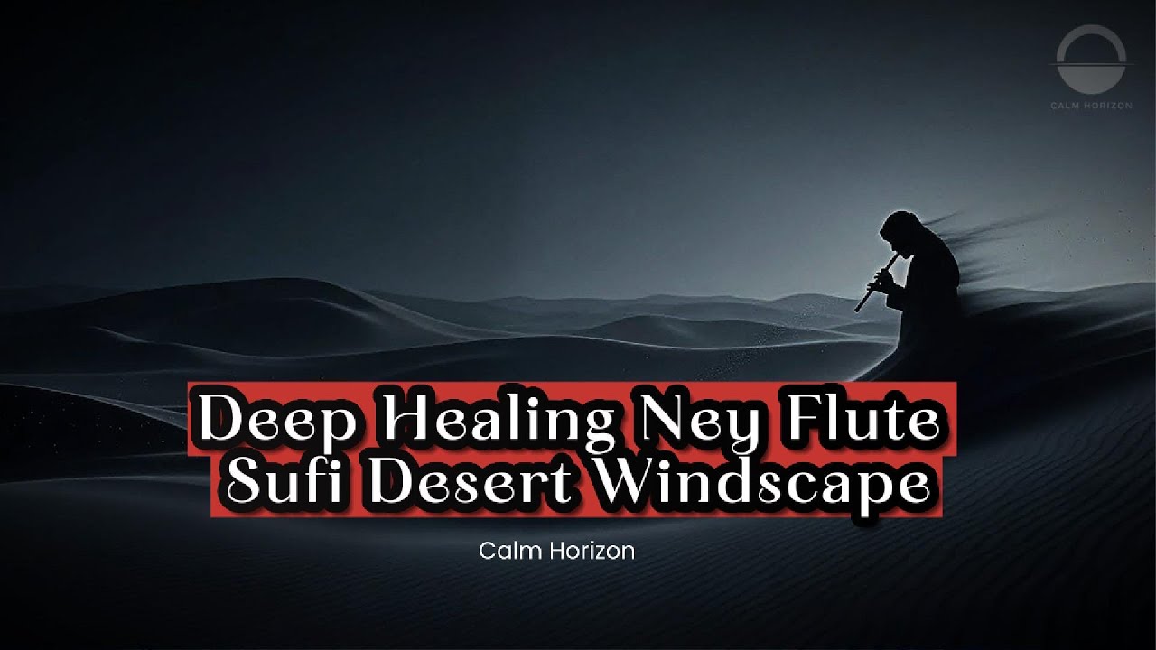 Deep Healing & Sleep | Sufi Desert Windscape (Delta 0.5–4Hz)