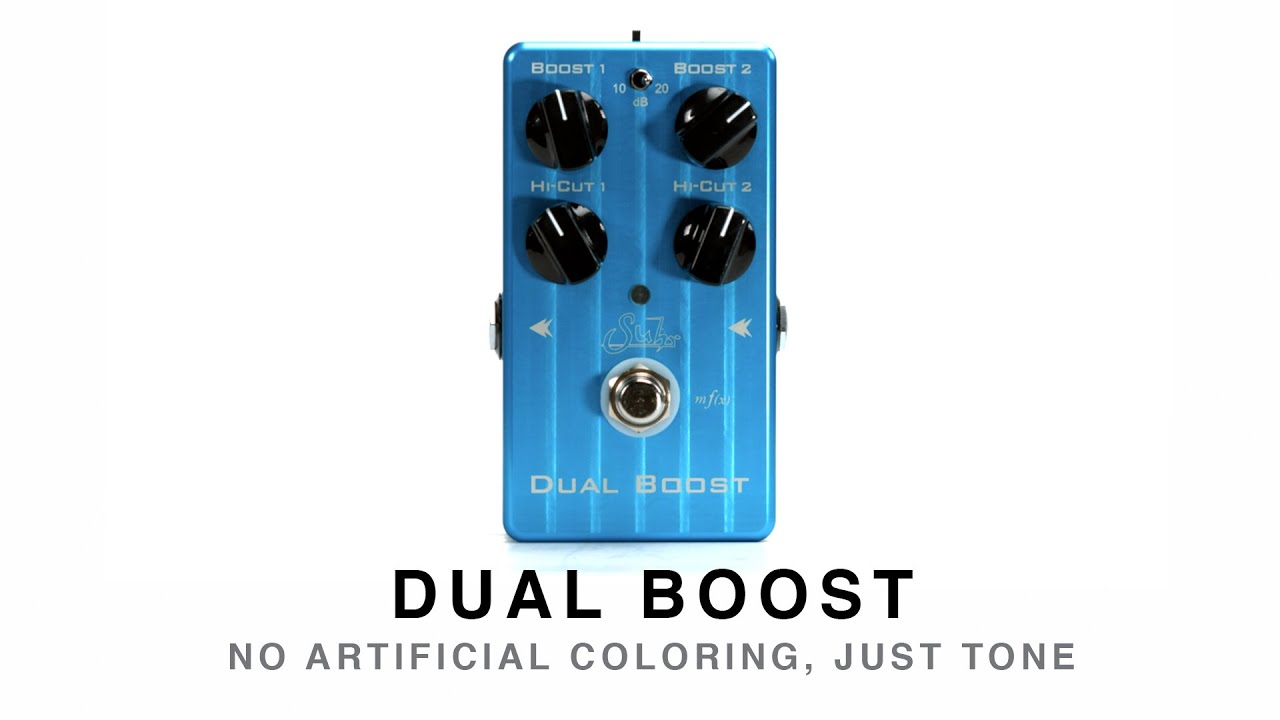 SUHR DUAL BOOST&trade; - NO ARTIFICIAL COLORING, JUST TONE