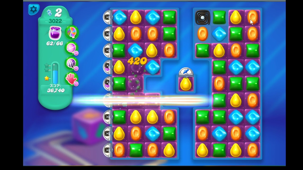 Candy Crush Soda Saga level 3022