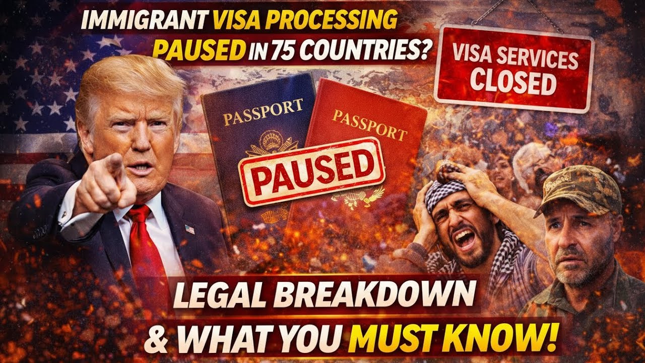 Immigrant Visa Processing Paused in 75 Countries  Legal Breakdown & What Happens Next