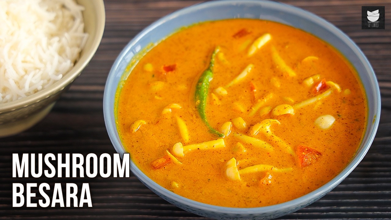 Mushroom Besara Recipe | Authentic Odia Mustard Curry | Chef Varun