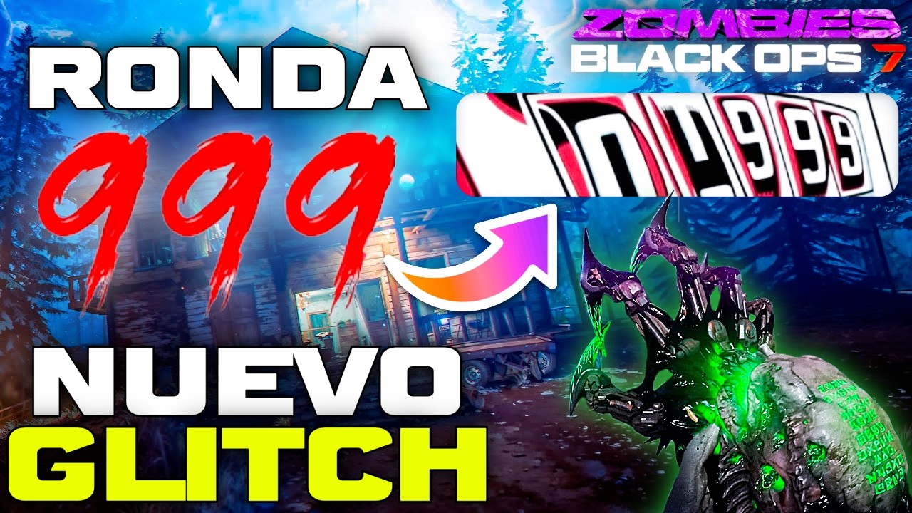 *NUEVO GLITCH* RONDA 999 FÁCIL! SKIPEA RONDAS I Black Ops 7 Zombies