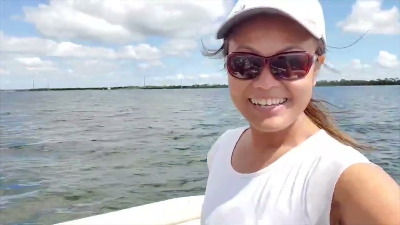 Traveling dialysis nurse on day off, fishing trip and dolphins tour in Melbourne Florida