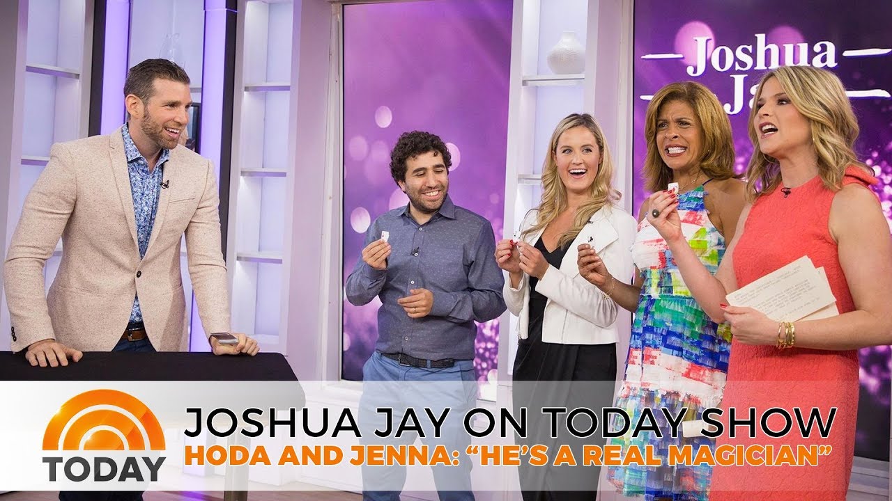Joshua Jay talks about his NEW experiential magic show on TODAY!