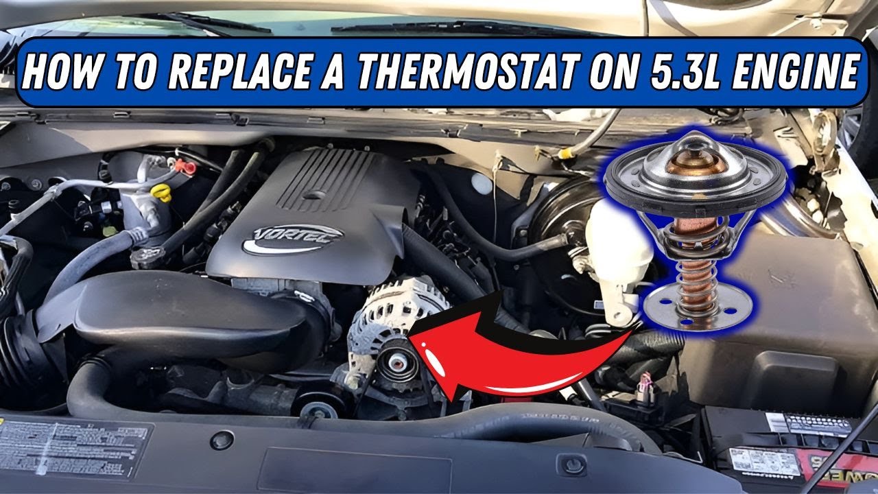 Chevy Suburban thermostat replacement.