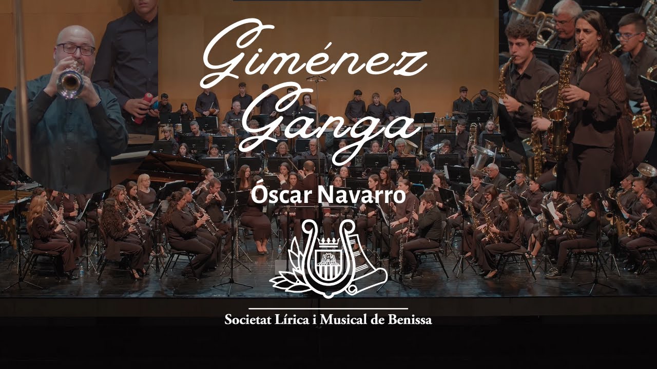 Giménez Ganga (Óscar Navarro)  - Banda de Benissa - Direcció: David Doménech Lluch