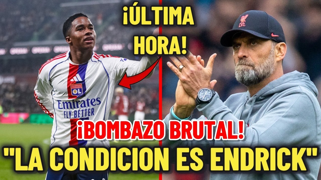 🚨 KLOPP LLEGA y FLORENTINO RESPONDE con ENDRICK: ¡GUERRA TOTAL por el FUTURO! ⚽🔥