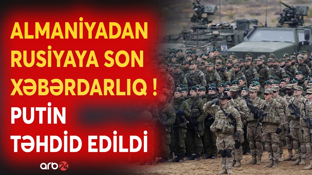 SON DƏQİQƏ! Berlindən Moskvaya SƏRT XƏBƏRDARLIQ: Putin TƏHDİD EDİLDİ - Böyük müharibə başlayır?