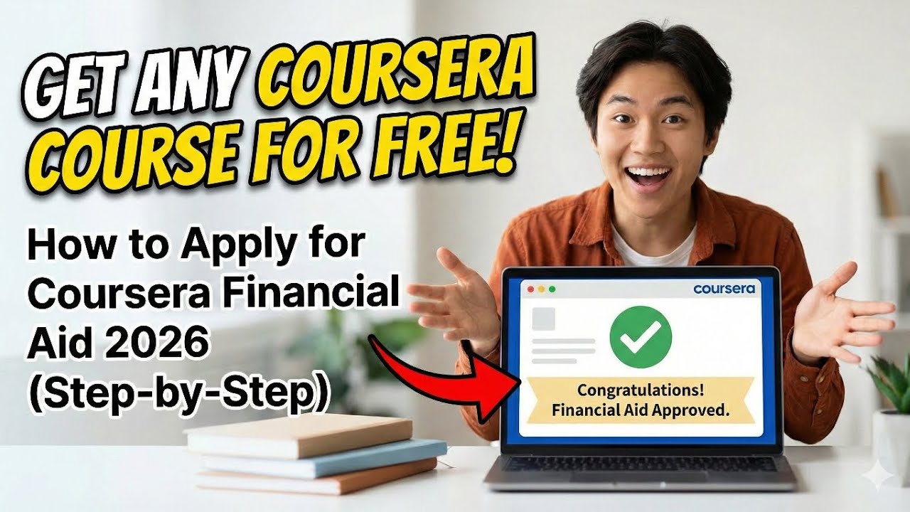 How to Apply for Coursera Financial Aid 2026 | Get Any Course for FREE (Step-by-Step) | Urdu/ Hindi