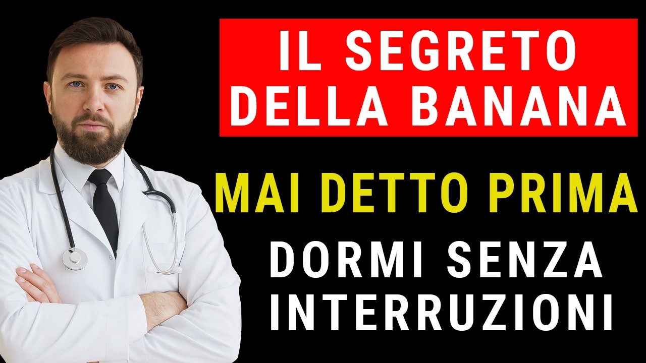 ANZIANI: EVITA QUESTI ERRORI e la BANANA ti FA RIPOSARE | Salute Degli Anziani