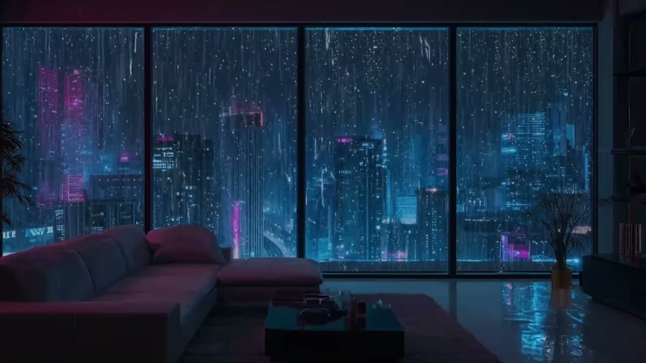 🌧️ Calming Rain and Thunder Sounds ⛈️ Perfect for Meditation and Rest