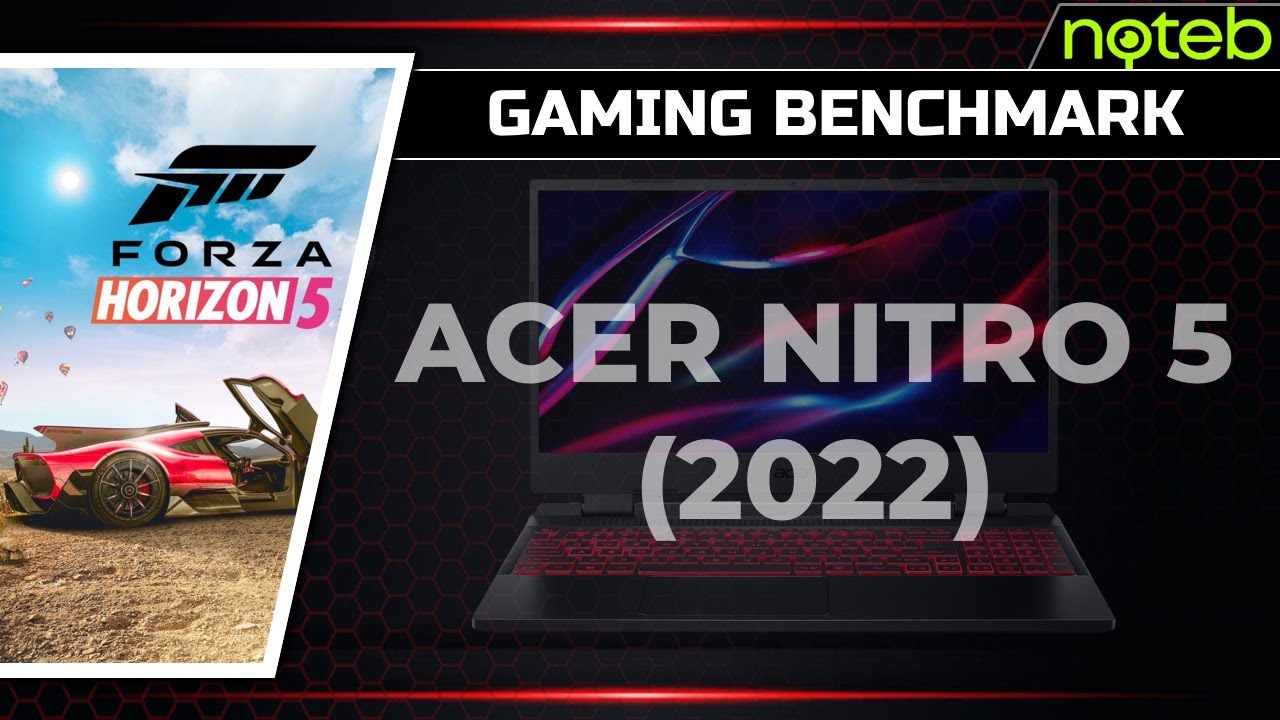 Acer Nitro 5 AN515-58 - Forza Horizon 5 [ i5-12500H | RTX 3050 ]