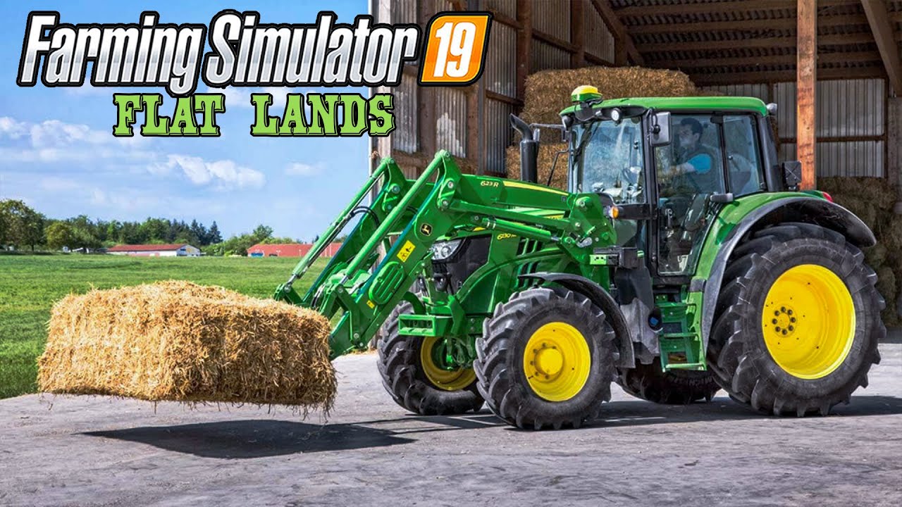 I Rebuilt Farm And Bought Livestock on Flat Lands - Farming Simulator 19 Timelapse