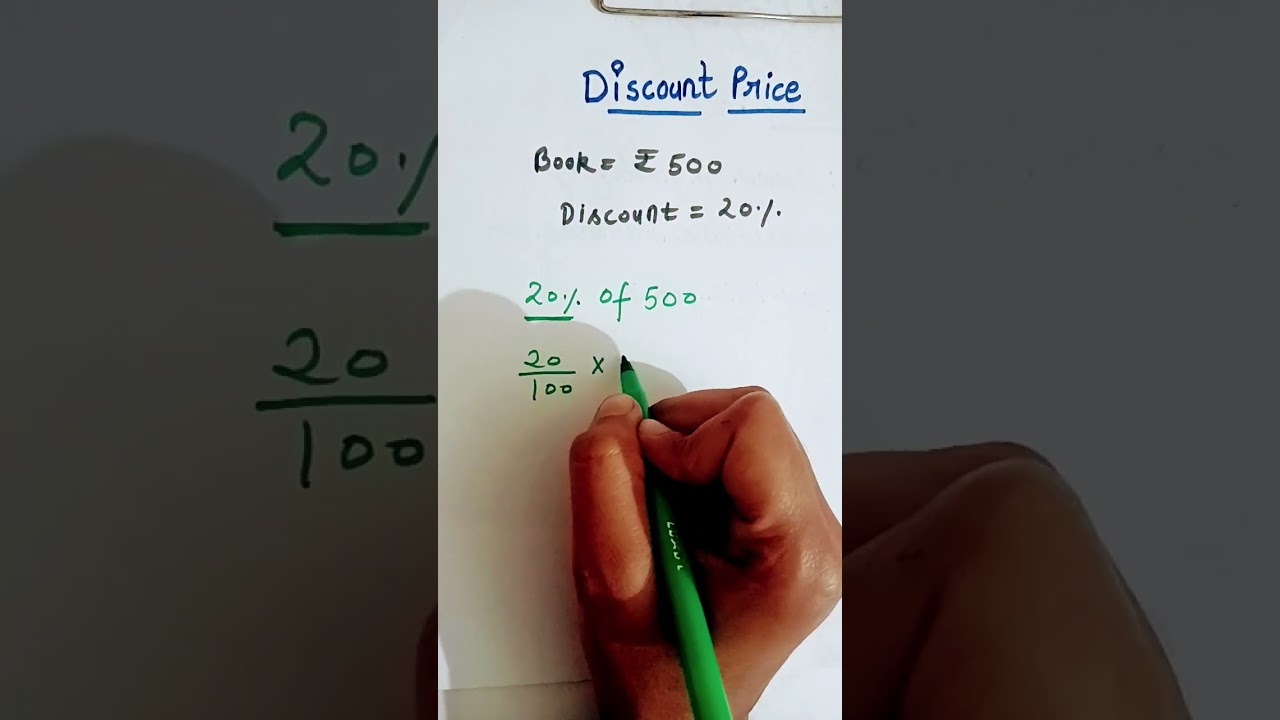 🔥| How to find Discount Price ?? | ...# shorts ...# viral🔥