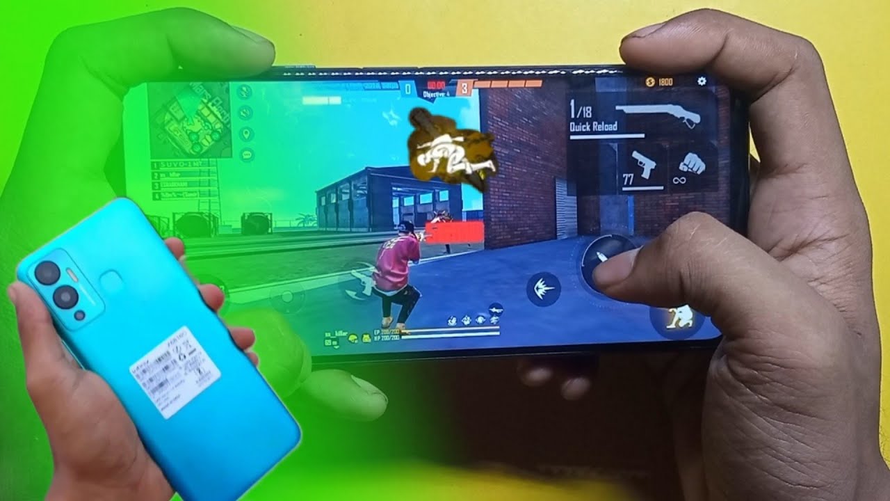 infinix Hot 12 Play Free Fire Gaming Test