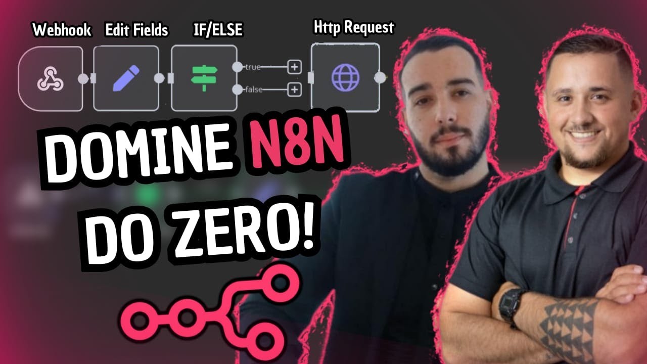 n8n do ZERO: Entenda os Nós Básicos (Webhook, IF, Edit Fields e HTTP Request) 🚀