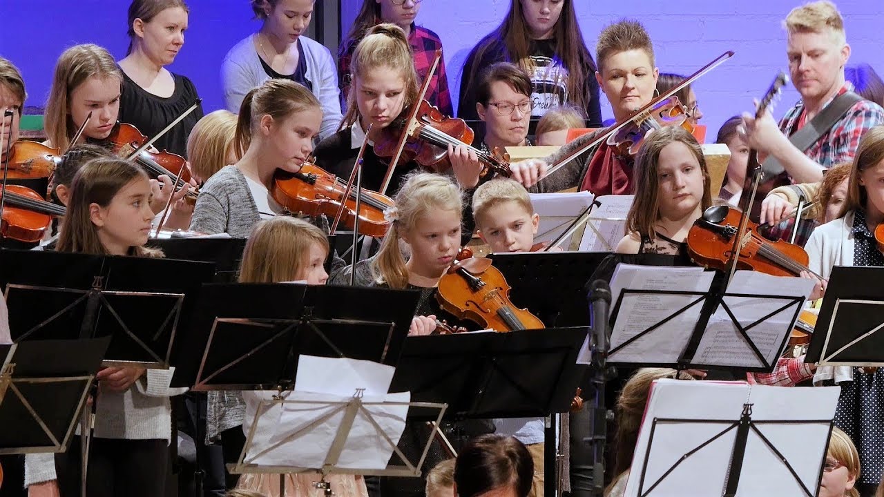 NÄPPÄRIKONSERTTI, The Great Folk Music Concert On 26.11.2017, Porvoo: Juniorvalsen