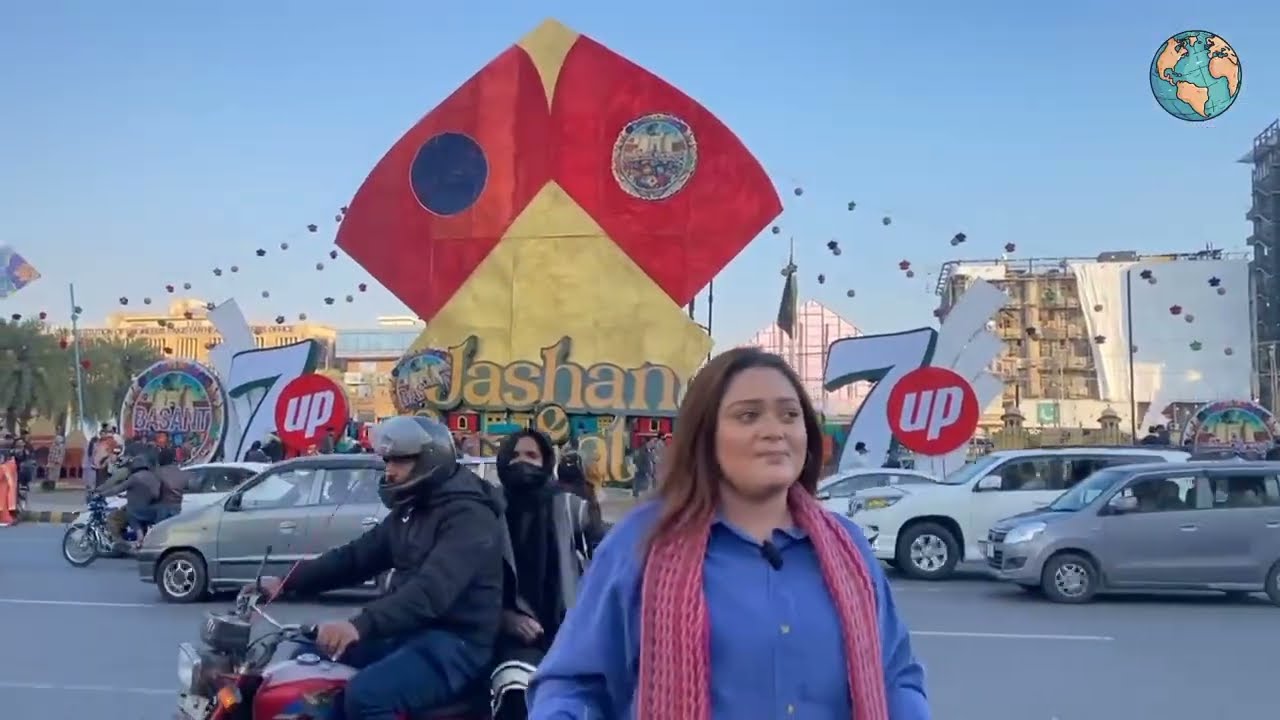 Evening before Basant at Liberty Lahore 