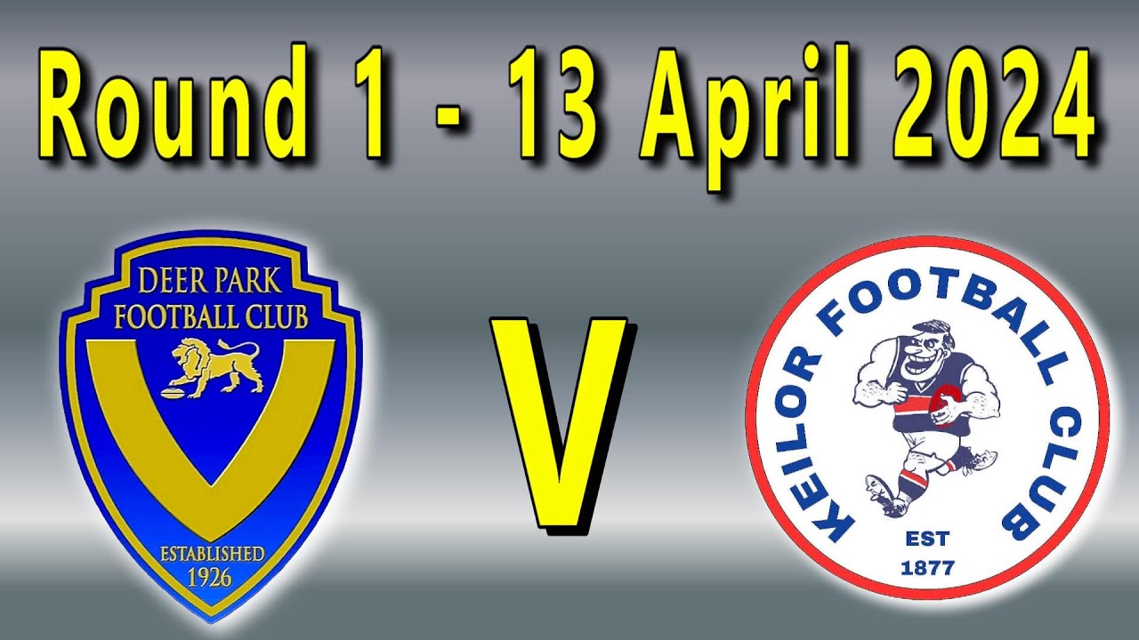 EDFL - Deer Park V Keilor - Round 1 on 13 April 2024 at John McLeod Reserve