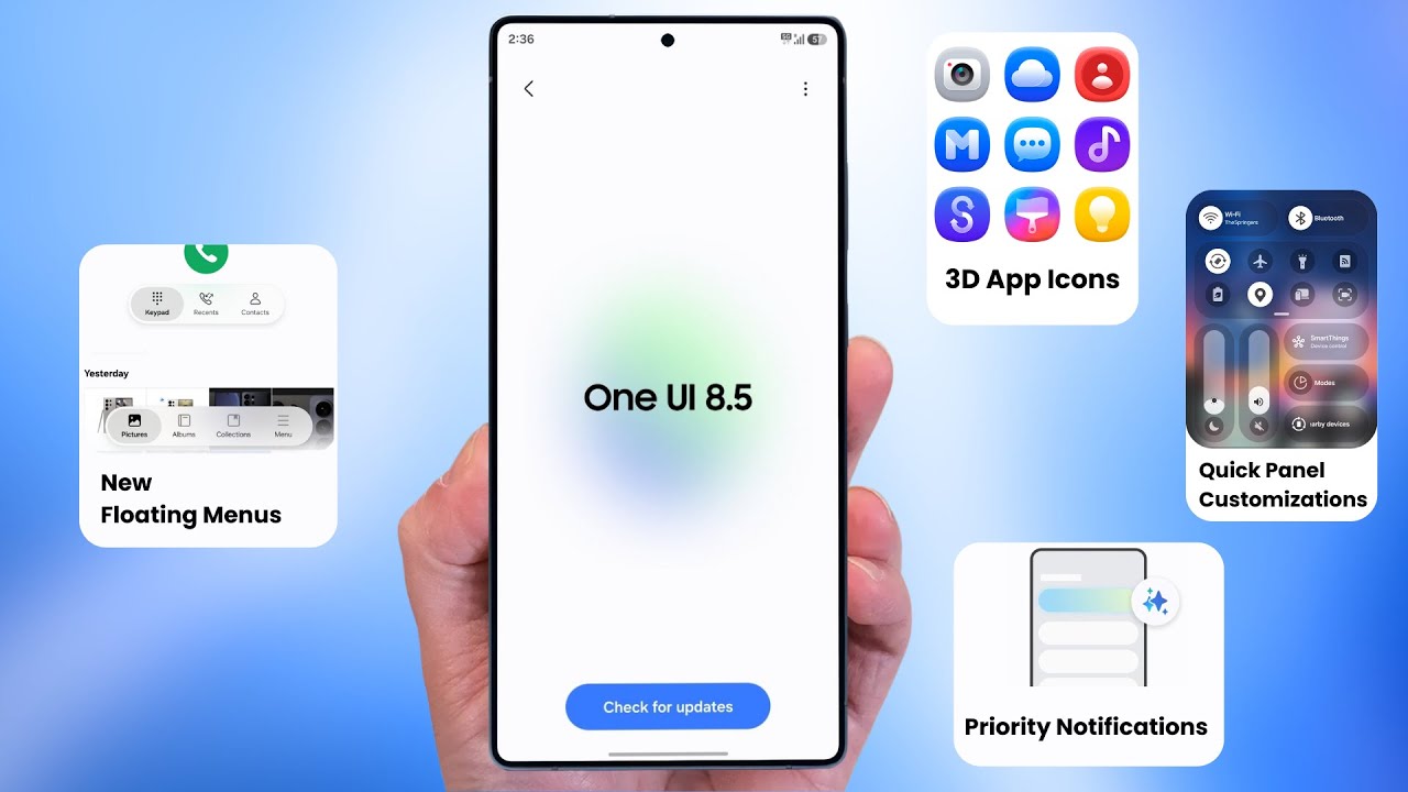 Samsung One UI 8.5 - ОФИЦИАЛЬНАЯ ДАТА ВЫХОДА!!! 😎🔥